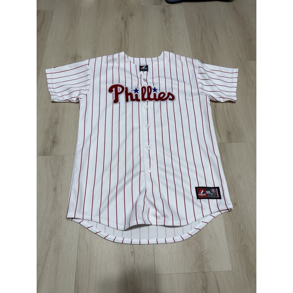 Youth Size XL Majestic Ben Revere Philadelphia Phillies Alternate Jersey MLB